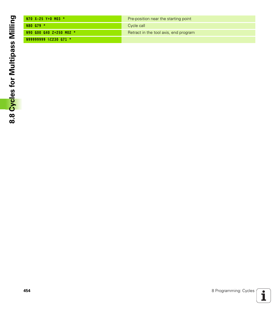 HEIDENHAIN iTNC 530 (340 49x-04) ISO programming User Manual | Page 454 / 703