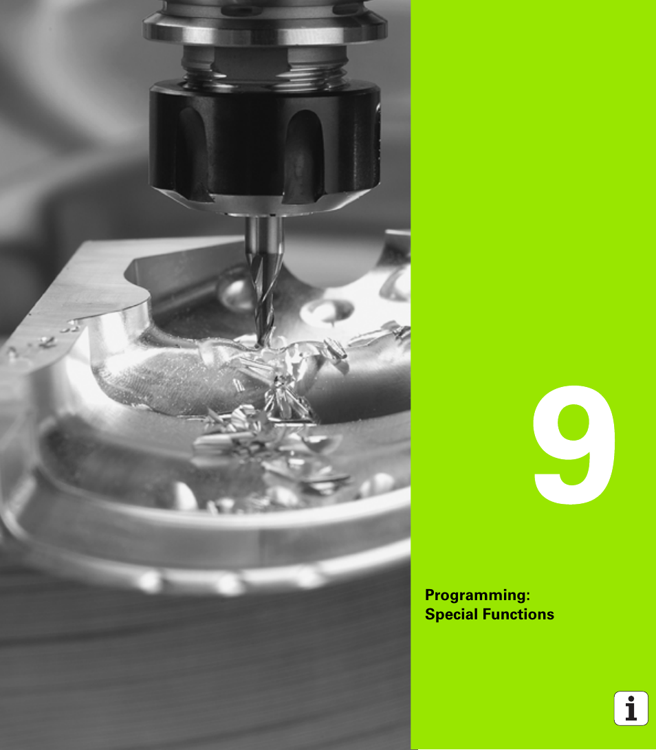 Programming: special functions, 9 programming: special functions | HEIDENHAIN iTNC 530 (340 49x-04) ISO programming User Manual | Page 481 / 703