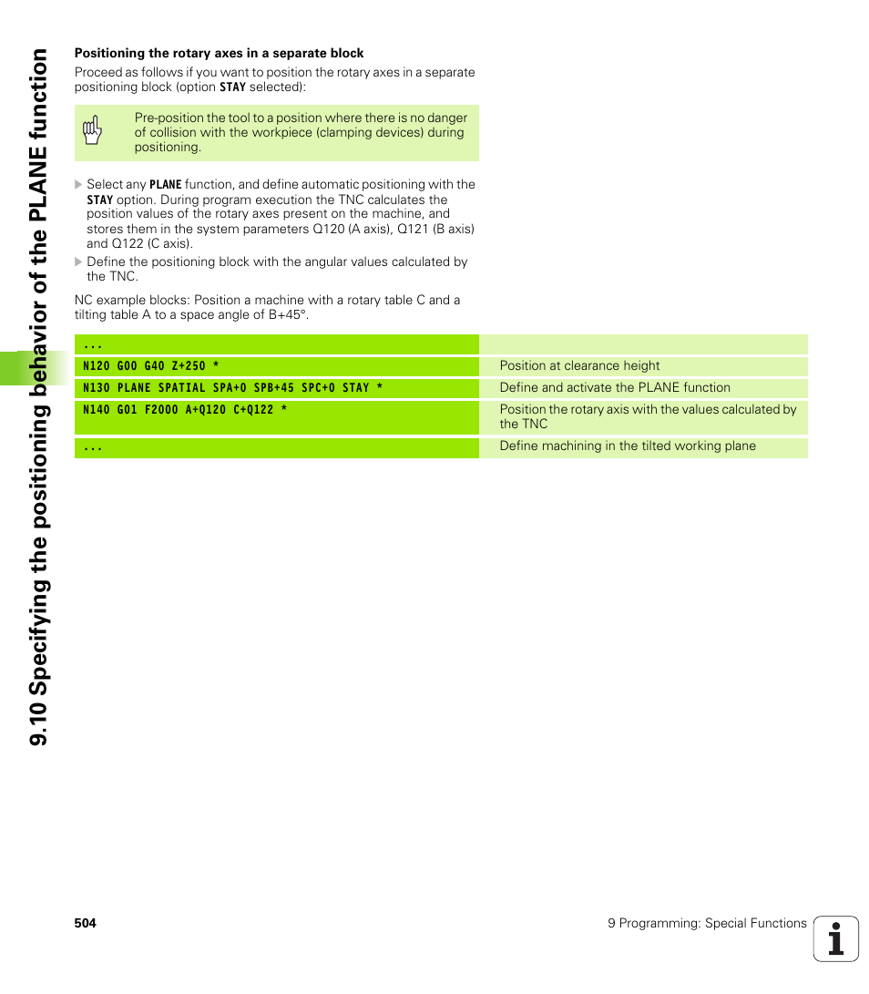 HEIDENHAIN iTNC 530 (340 49x-04) ISO programming User Manual | Page 504 / 703