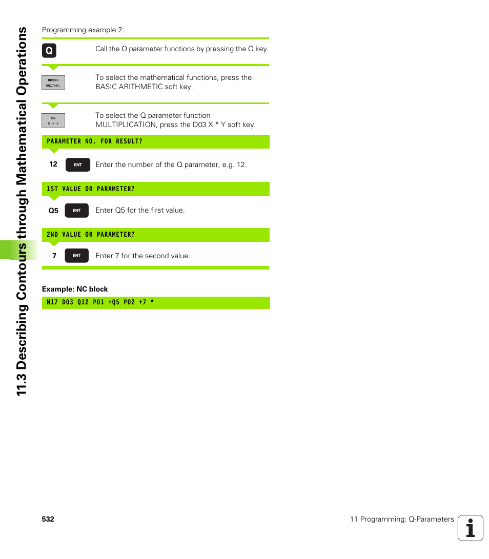 HEIDENHAIN iTNC 530 (340 49x-04) ISO programming User Manual | Page 532 / 703