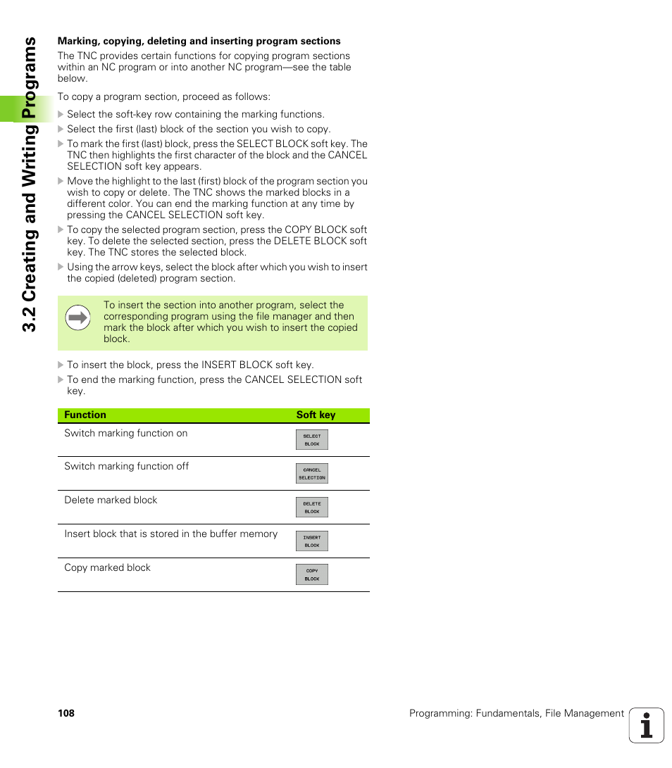 2 cr eating and w riting pr ogr a ms | HEIDENHAIN iTNC 530 (340 49x-05) User Manual | Page 108 / 669