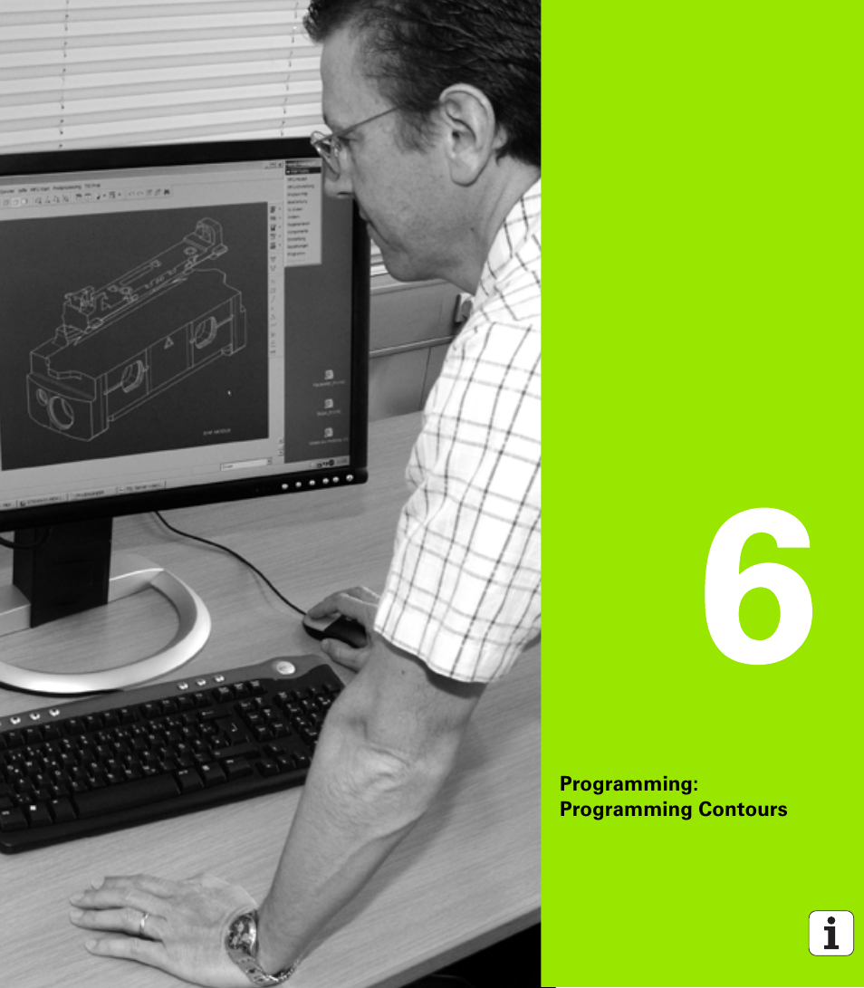 Programming: programming contours, 6 programming: programming contours | HEIDENHAIN iTNC 530 (340 49x-05) User Manual | Page 187 / 669