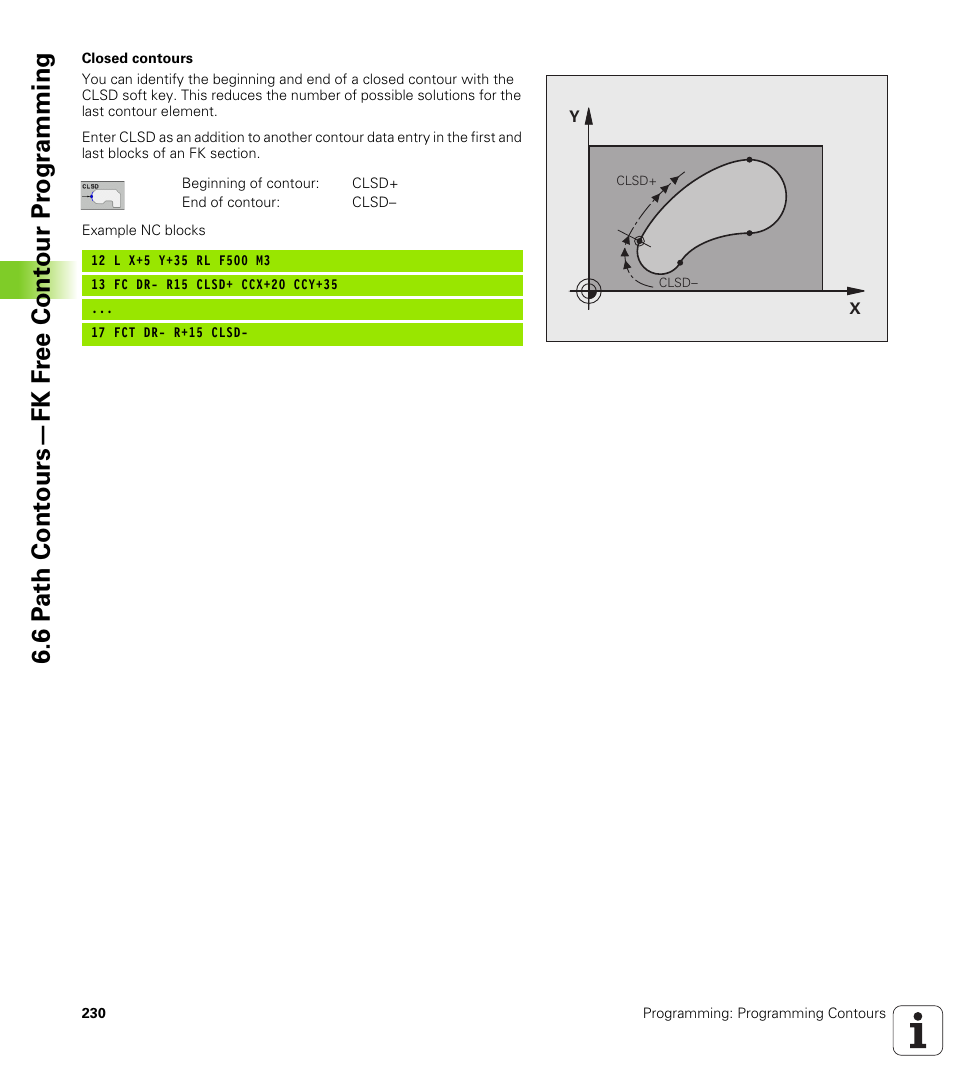 HEIDENHAIN iTNC 530 (340 49x-05) User Manual | Page 230 / 669