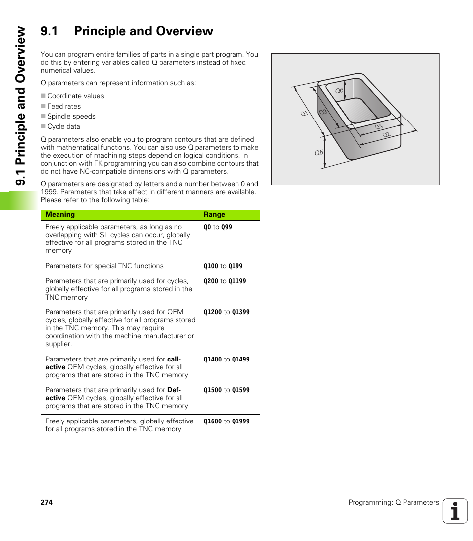 1 principle and overview | HEIDENHAIN iTNC 530 (340 49x-05) User Manual | Page 274 / 669