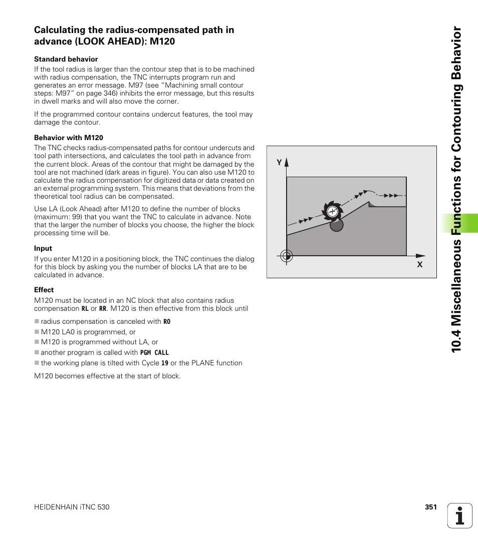 HEIDENHAIN iTNC 530 (340 49x-05) User Manual | Page 351 / 669