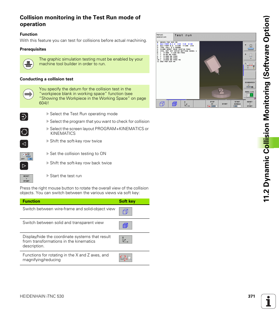 HEIDENHAIN iTNC 530 (340 49x-05) User Manual | Page 371 / 669