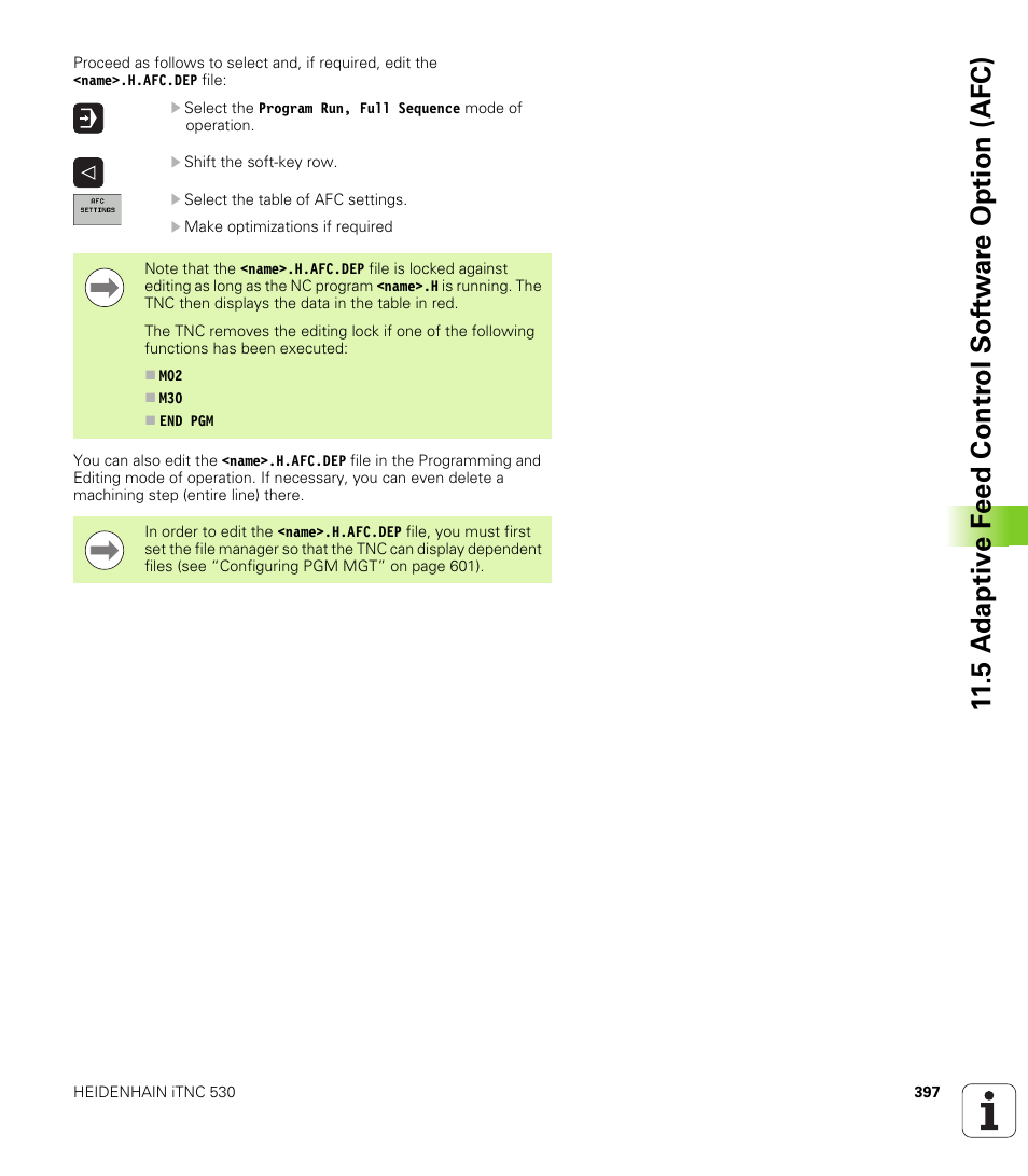 HEIDENHAIN iTNC 530 (340 49x-05) User Manual | Page 397 / 669