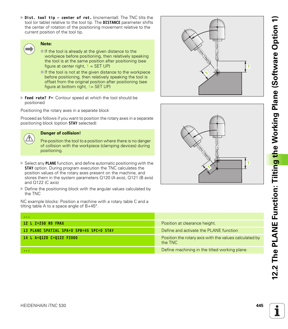 HEIDENHAIN iTNC 530 (340 49x-05) User Manual | Page 445 / 669