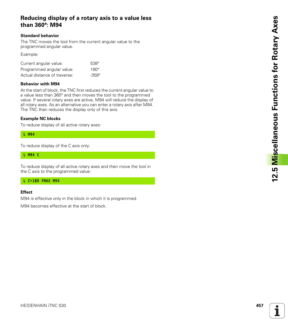 HEIDENHAIN iTNC 530 (340 49x-05) User Manual | Page 457 / 669