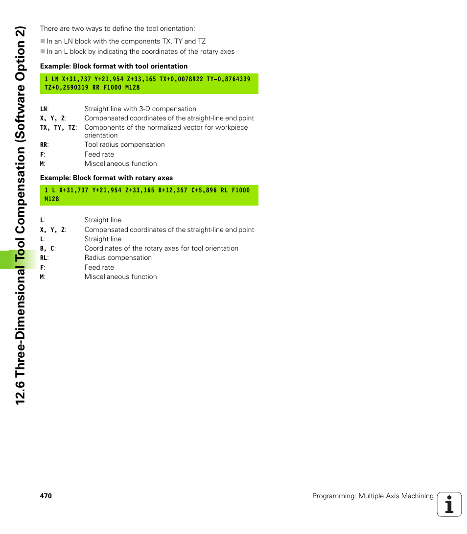 HEIDENHAIN iTNC 530 (340 49x-05) User Manual | Page 470 / 669