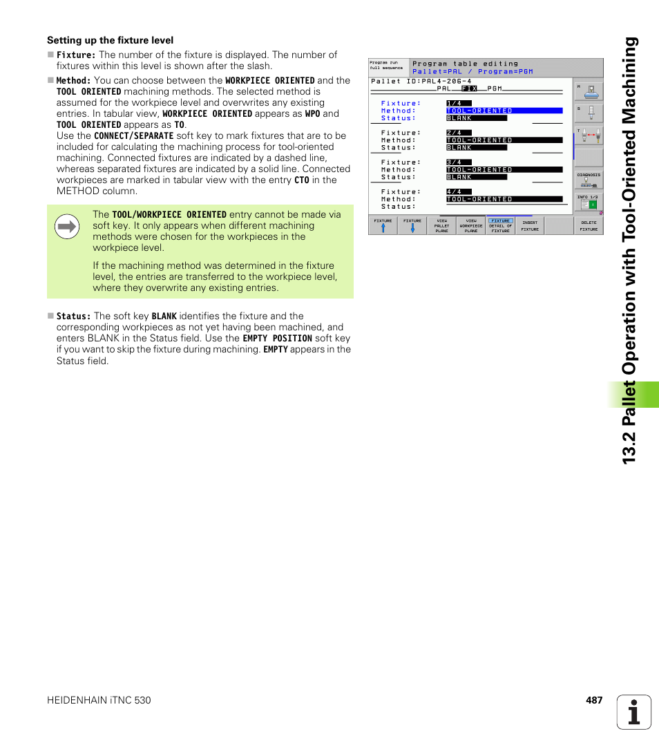 HEIDENHAIN iTNC 530 (340 49x-05) User Manual | Page 487 / 669