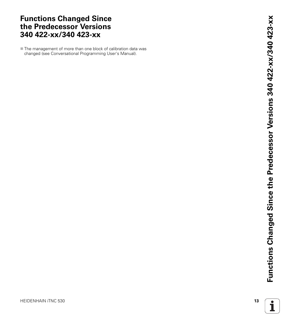 HEIDENHAIN iTNC 530 (340 49x-05) Cycle programming User Manual | Page 13 / 497