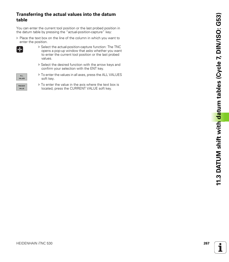 HEIDENHAIN iTNC 530 (340 49x-05) Cycle programming User Manual | Page 267 / 497