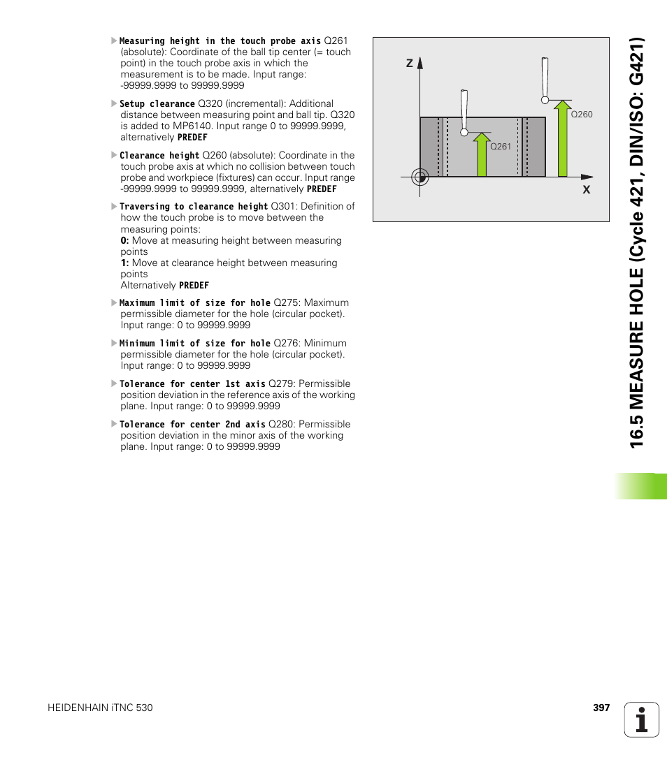 HEIDENHAIN iTNC 530 (340 49x-05) Cycle programming User Manual | Page 397 / 497