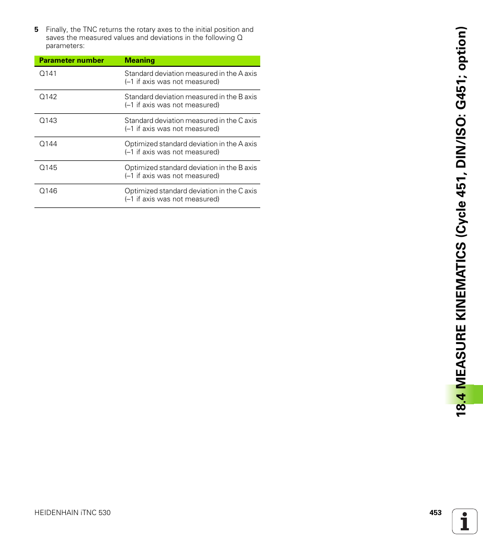 HEIDENHAIN iTNC 530 (340 49x-05) Cycle programming User Manual | Page 453 / 497