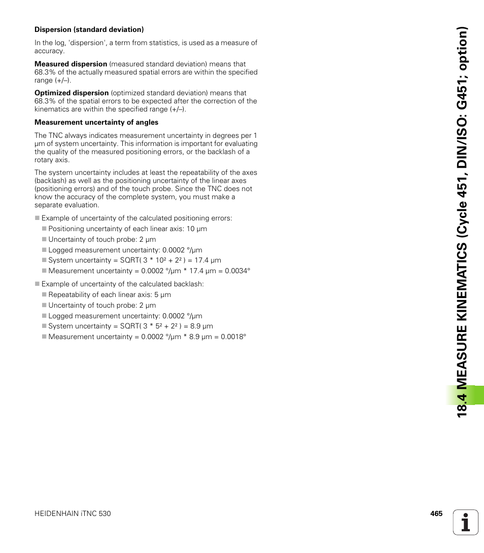 HEIDENHAIN iTNC 530 (340 49x-05) Cycle programming User Manual | Page 465 / 497