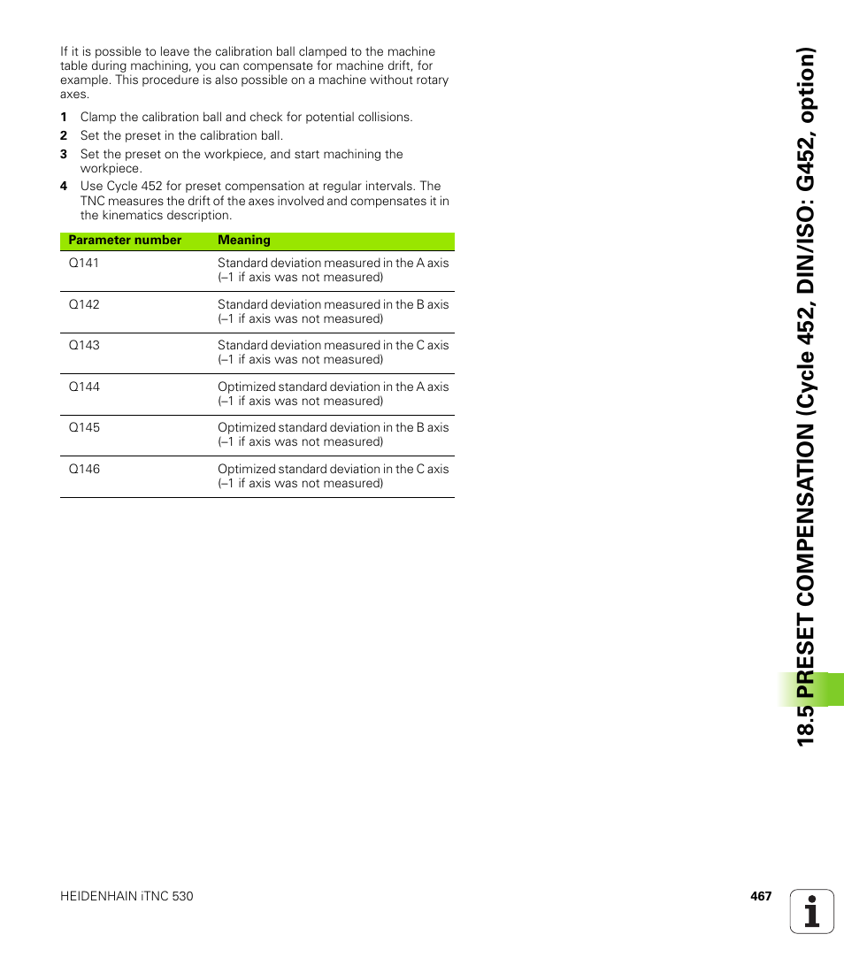 HEIDENHAIN iTNC 530 (340 49x-05) Cycle programming User Manual | Page 467 / 497