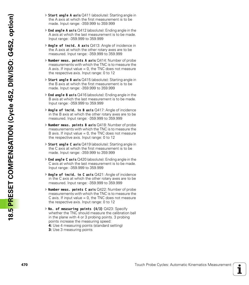 HEIDENHAIN iTNC 530 (340 49x-05) Cycle programming User Manual | Page 470 / 497
