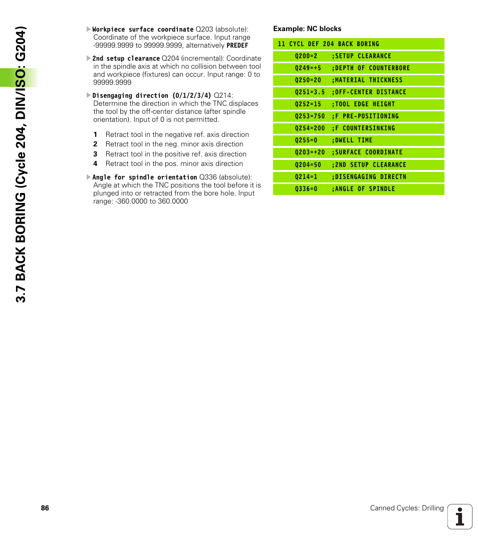 HEIDENHAIN iTNC 530 (340 49x-05) Cycle programming User Manual | Page 86 / 497