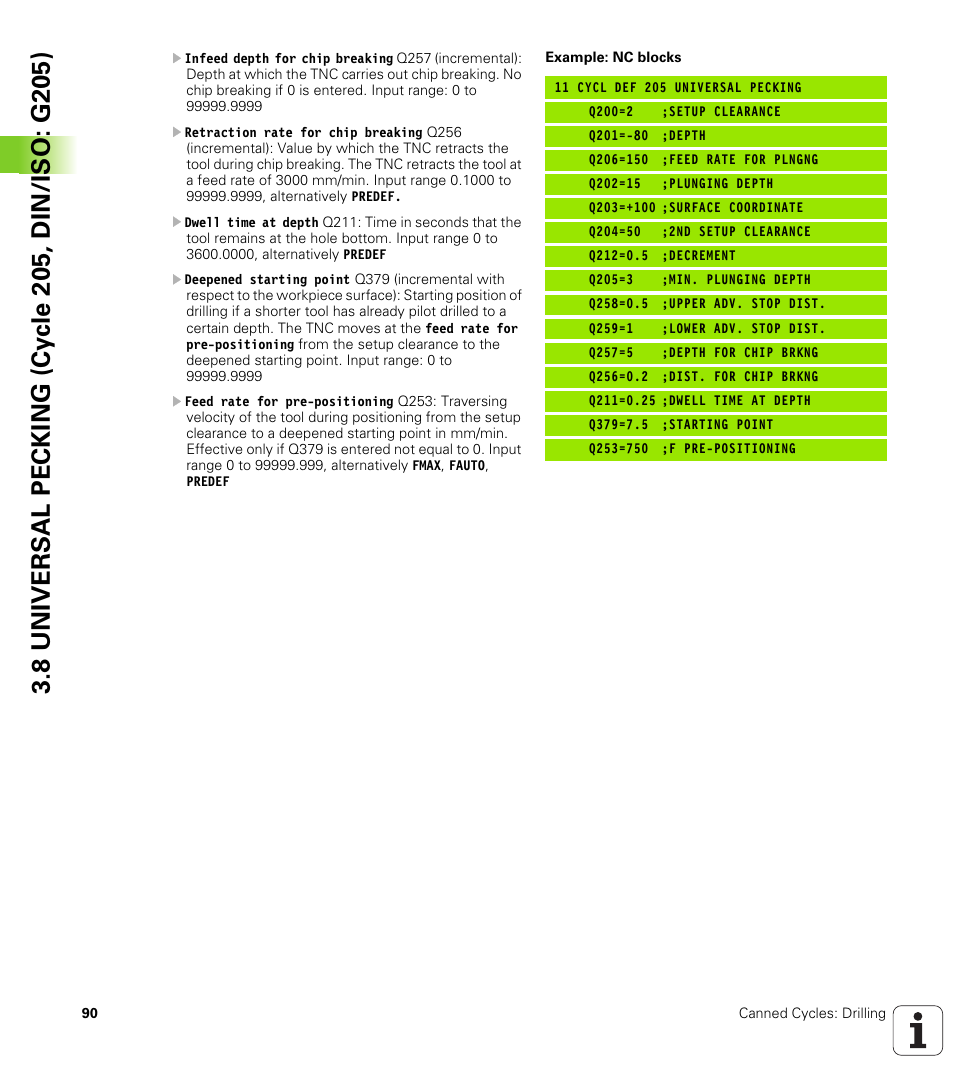HEIDENHAIN iTNC 530 (340 49x-05) Cycle programming User Manual | Page 90 / 497
