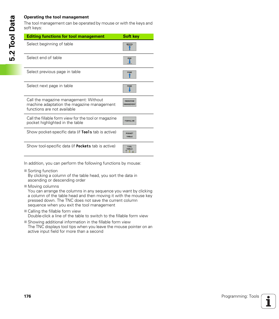 2 t ool d a ta | HEIDENHAIN iTNC 530 (340 49x-05) ISO programming User Manual | Page 176 / 606