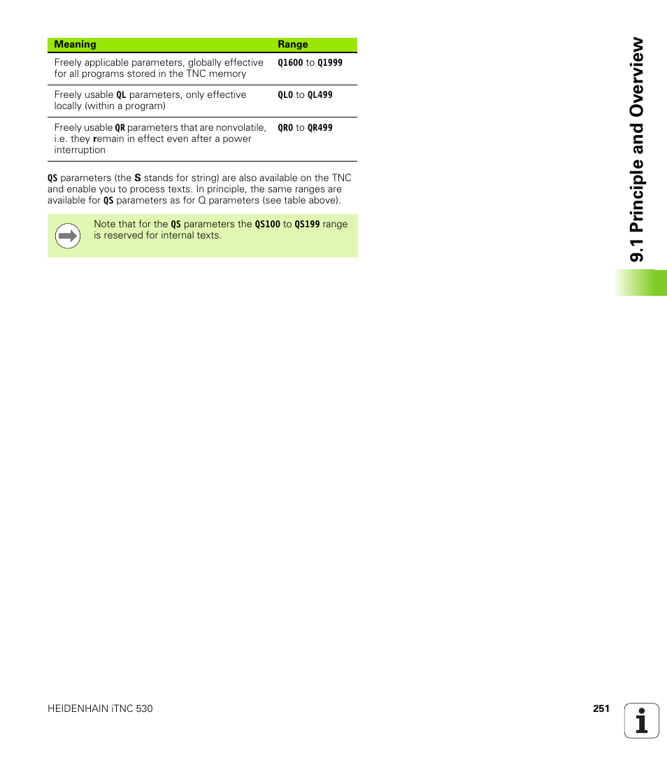 1 pr inciple and ov erview | HEIDENHAIN iTNC 530 (340 49x-05) ISO programming User Manual | Page 251 / 606