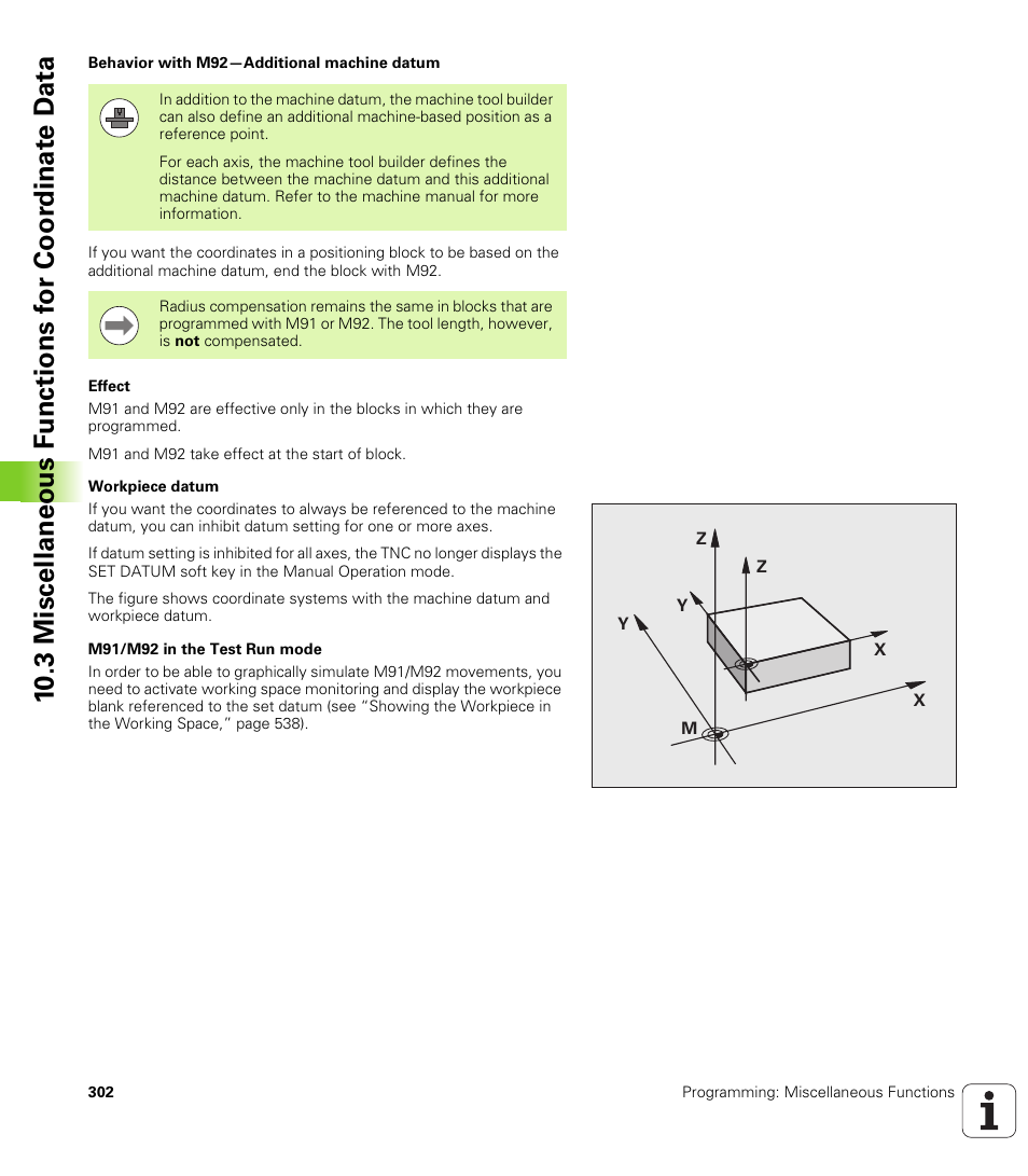 HEIDENHAIN iTNC 530 (340 49x-05) ISO programming User Manual | Page 302 / 606