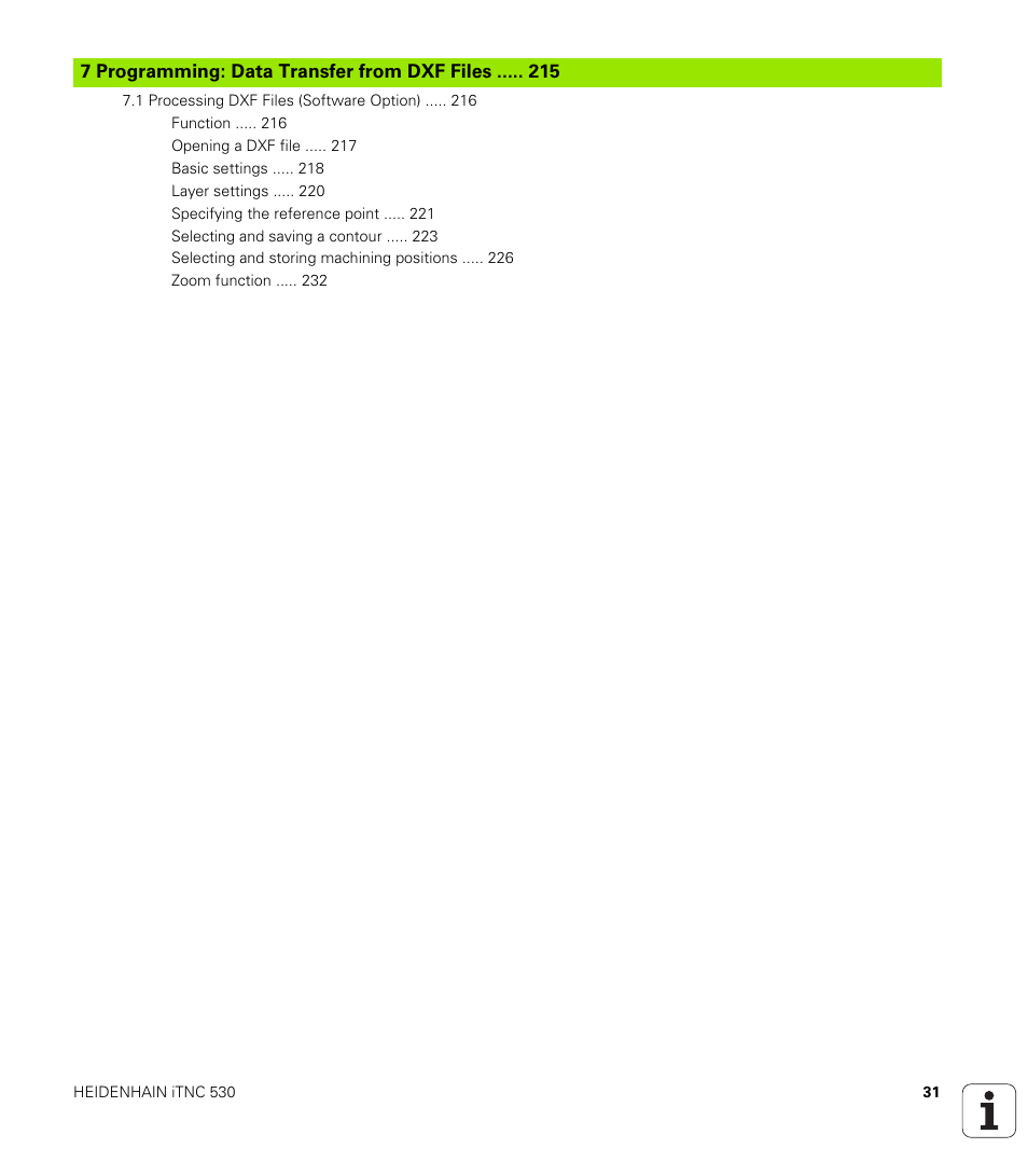 Programming: miscellaneous functions | HEIDENHAIN iTNC 530 (340 49x-05) ISO programming User Manual | Page 31 / 606