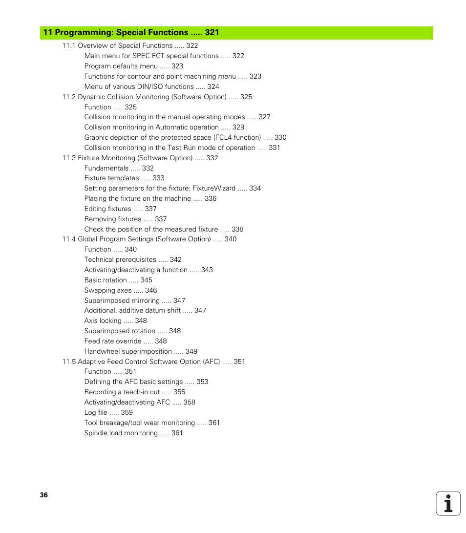 Programming: miscellaneous functions | HEIDENHAIN iTNC 530 (340 49x-05) ISO programming User Manual | Page 36 / 606