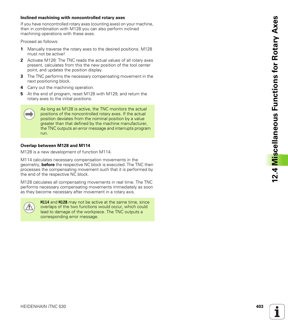 HEIDENHAIN iTNC 530 (340 49x-05) ISO programming User Manual | Page 403 / 606
