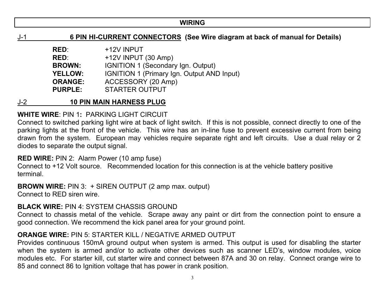 Crimestopper Security Products CS-9704 User Manual | Page 3 / 12