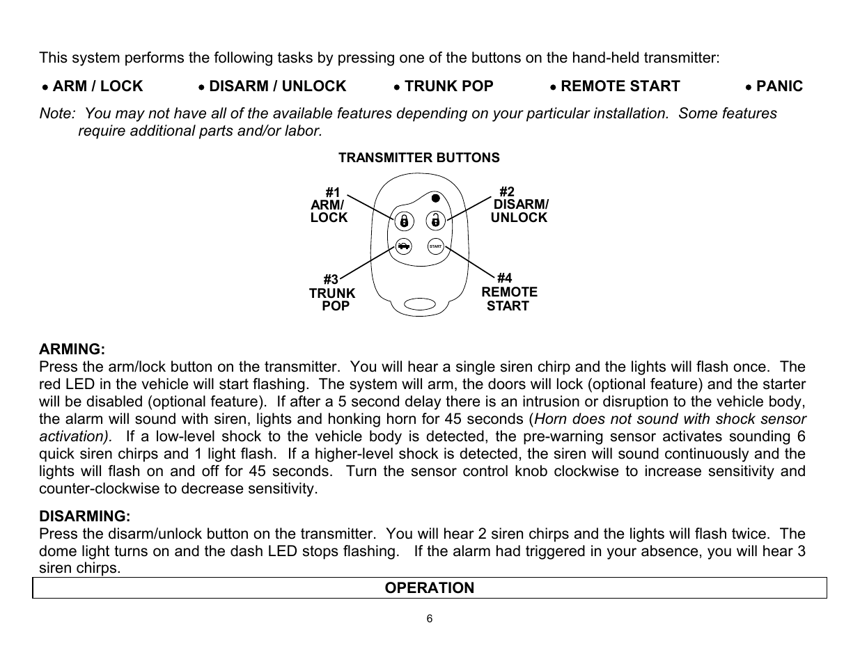 Crimestopper Security Products CS-9704 User Manual | Page 6 / 12