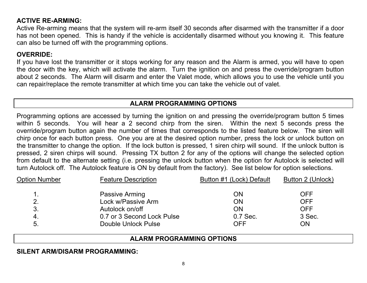 Crimestopper Security Products CS-9704 User Manual | Page 8 / 12