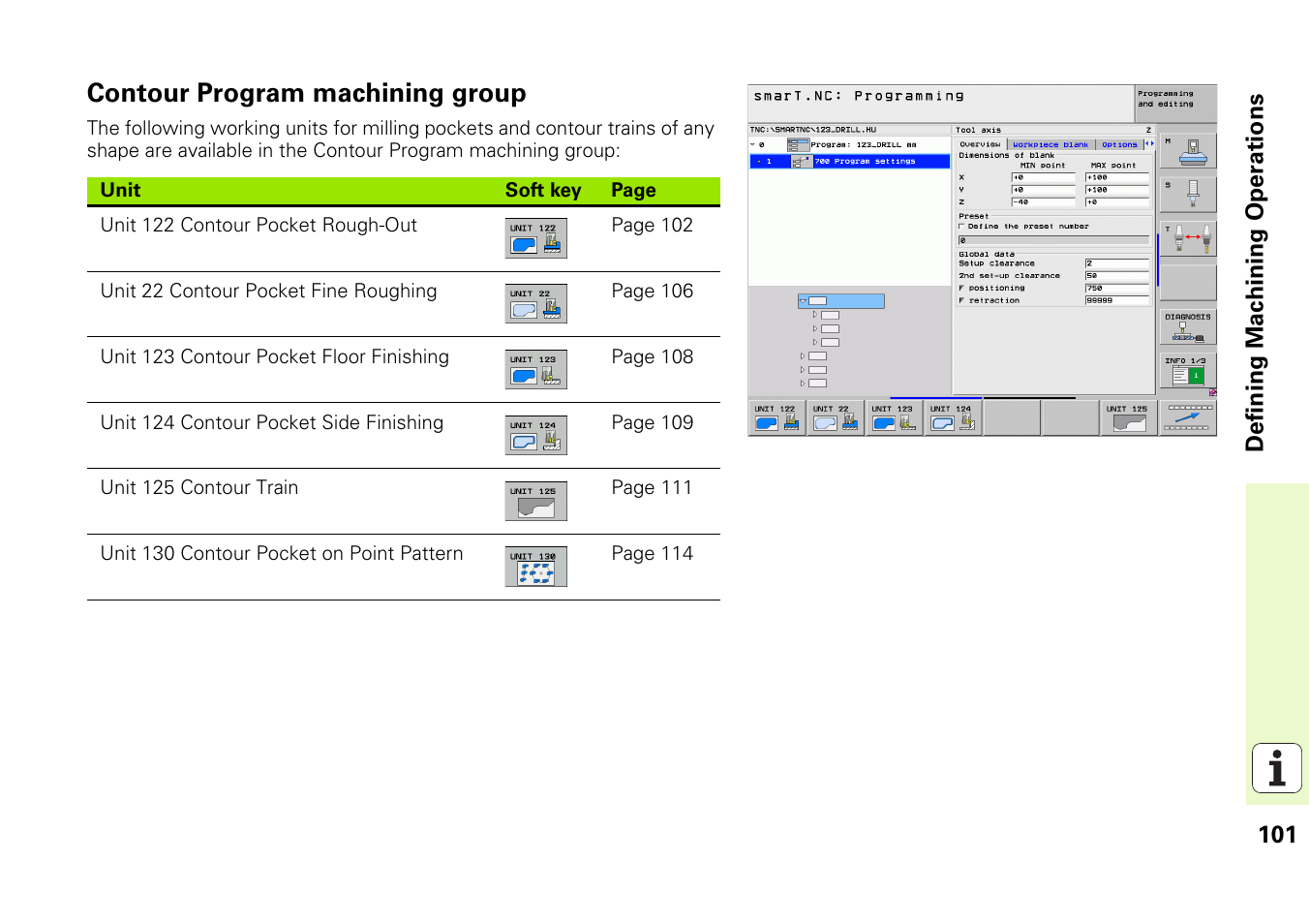 Contour program machining group | HEIDENHAIN iTNC 530 (340 49x-05) Pilot User Manual | Page 101 / 213