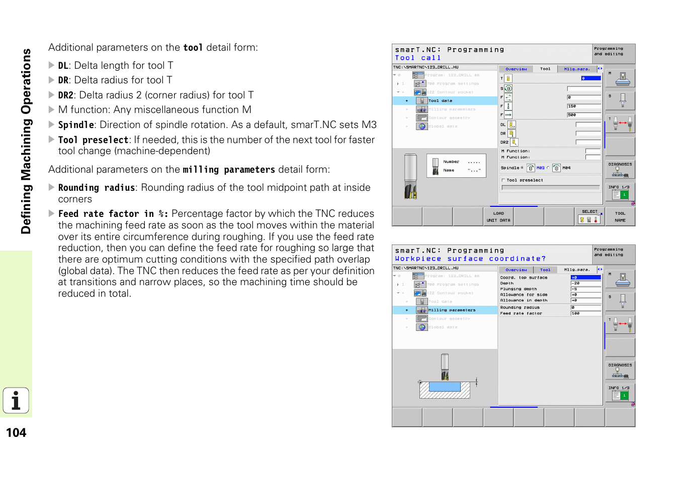 HEIDENHAIN iTNC 530 (340 49x-05) Pilot User Manual | Page 104 / 213