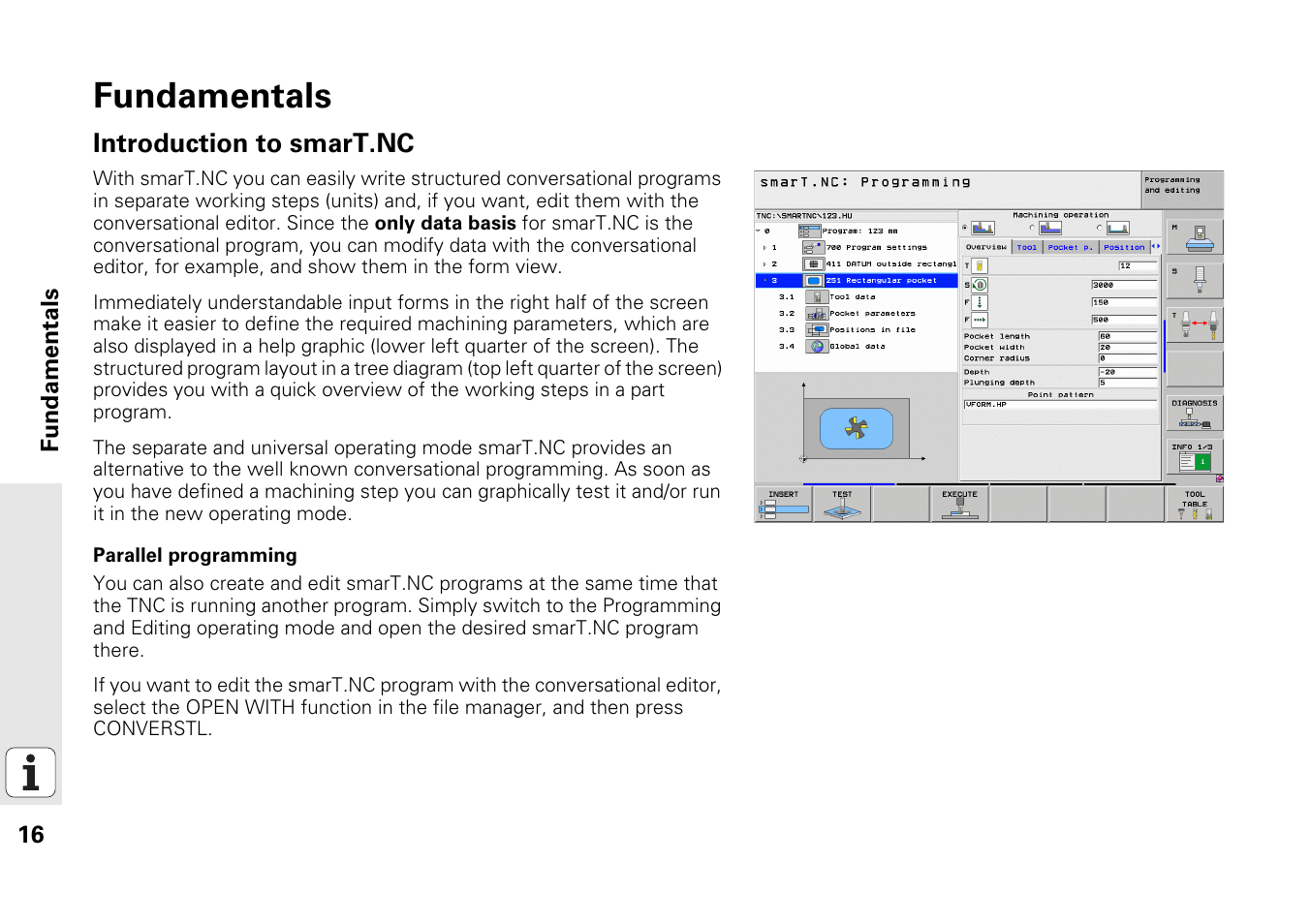 Fundamentals, Introduction to smart.nc | HEIDENHAIN iTNC 530 (340 49x-05) Pilot User Manual | Page 16 / 213
