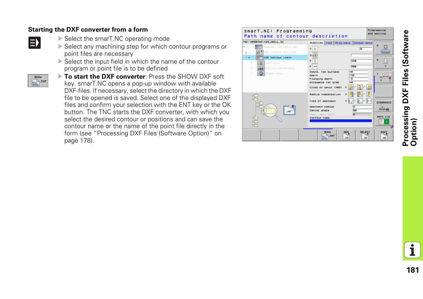 HEIDENHAIN iTNC 530 (340 49x-05) Pilot User Manual | Page 181 / 213