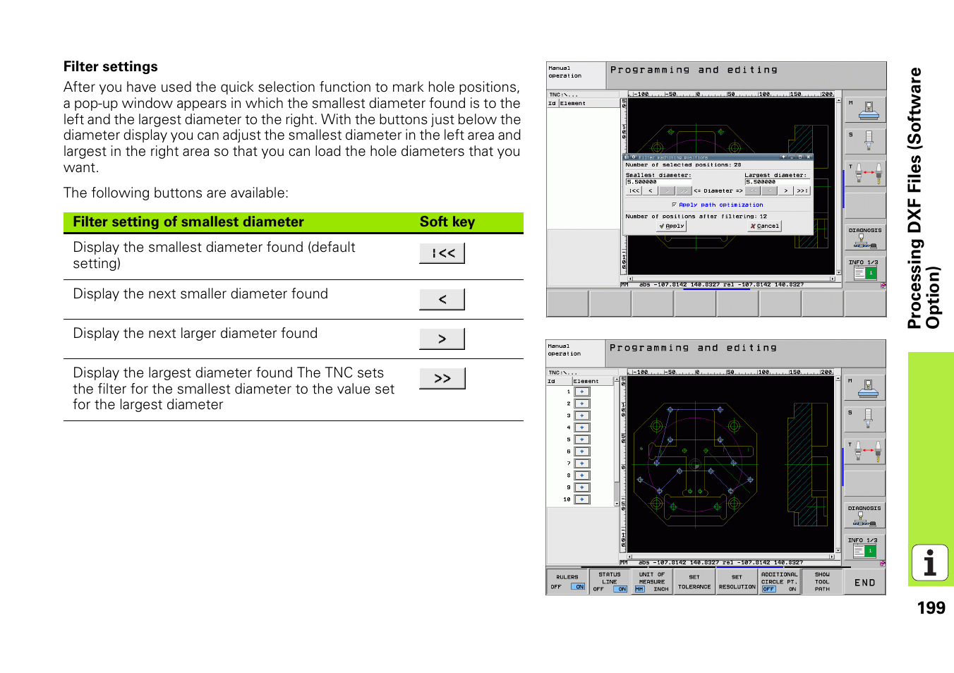 HEIDENHAIN iTNC 530 (340 49x-05) Pilot User Manual | Page 199 / 213