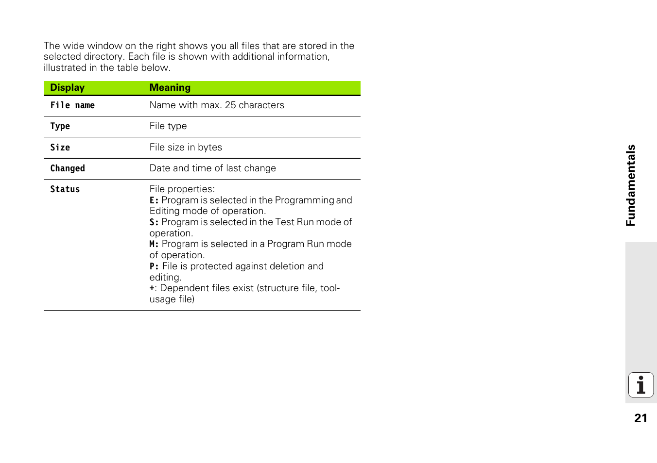 HEIDENHAIN iTNC 530 (340 49x-05) Pilot User Manual | Page 21 / 213