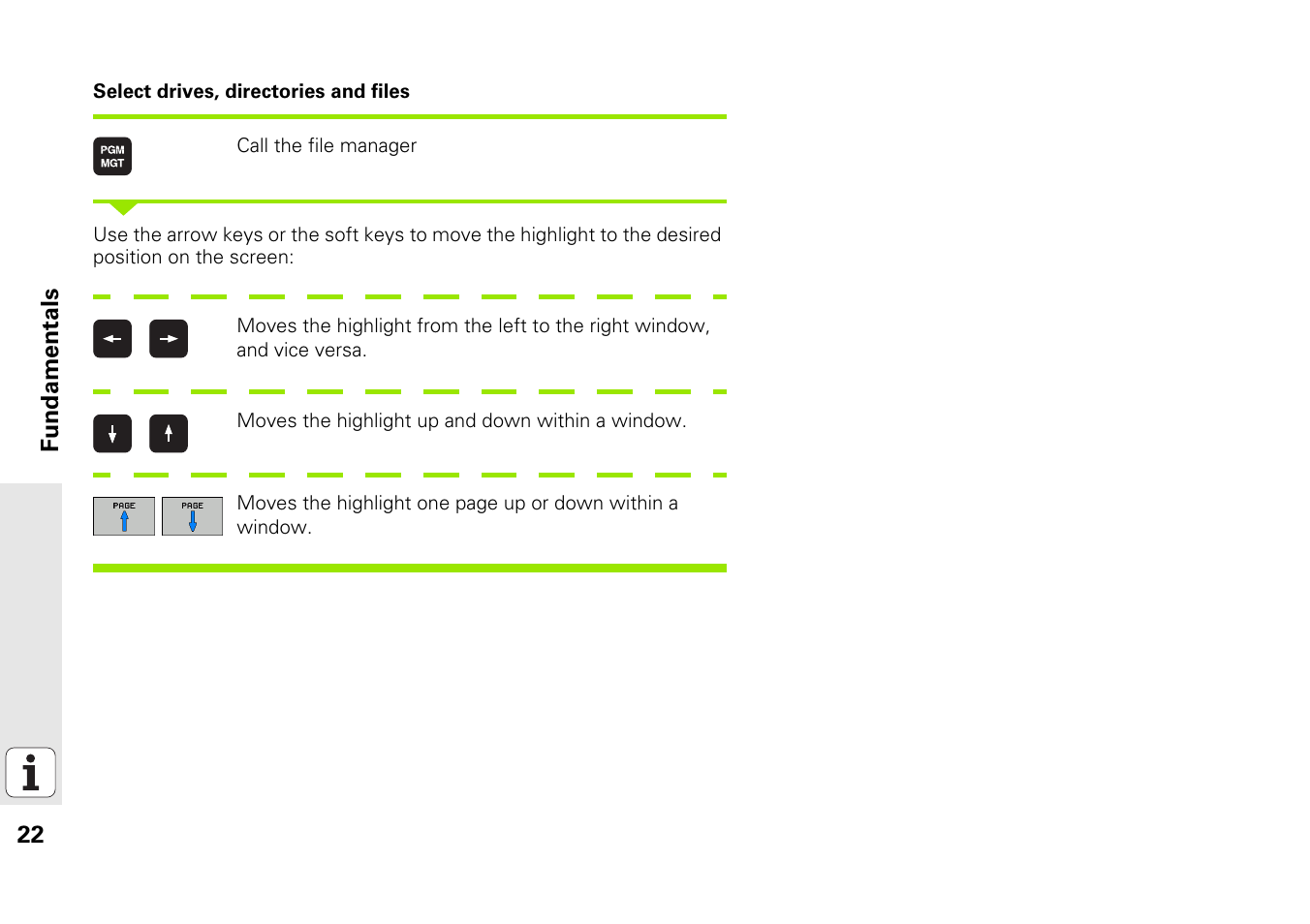 HEIDENHAIN iTNC 530 (340 49x-05) Pilot User Manual | Page 22 / 213