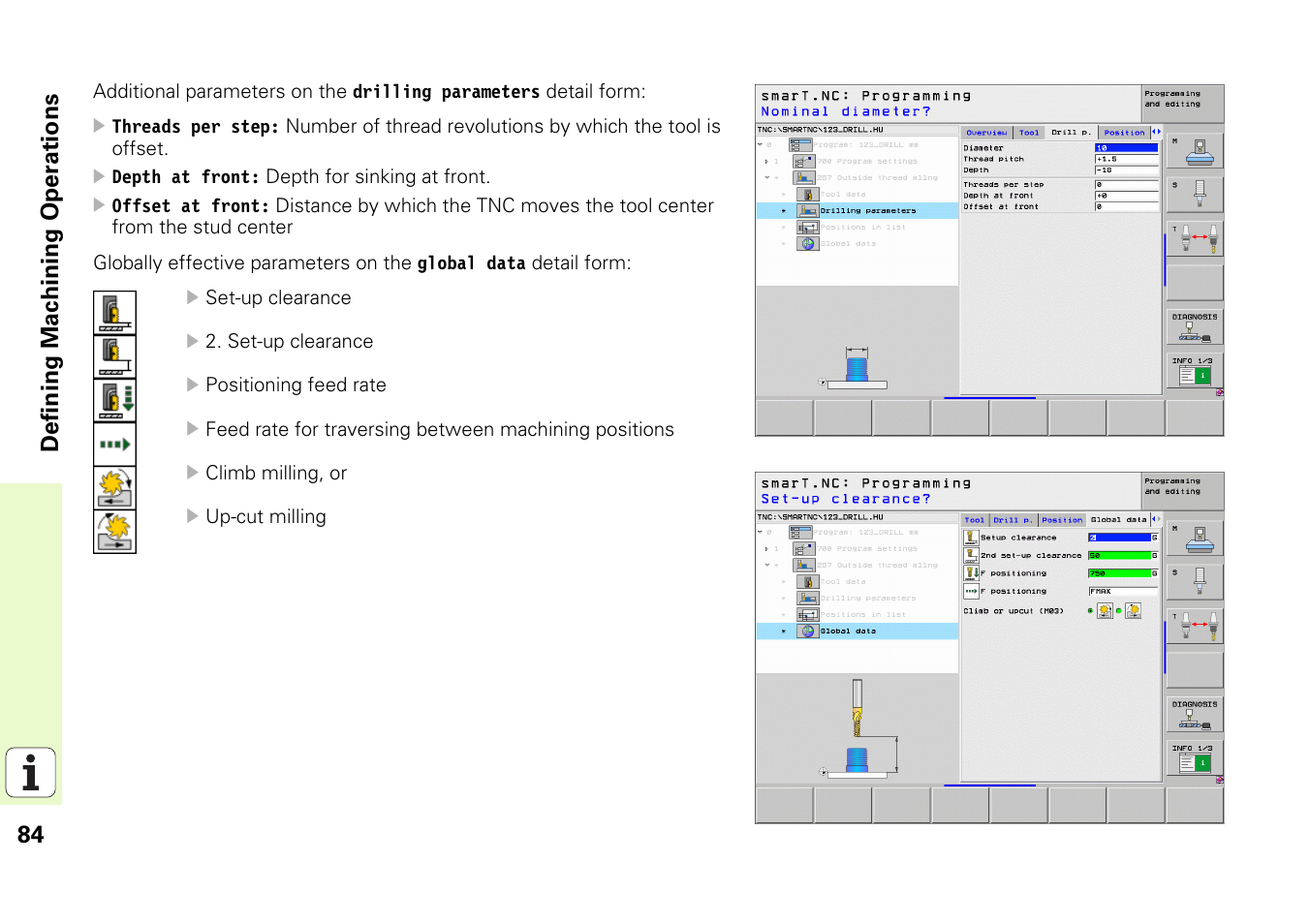 84 definin g machining operations | HEIDENHAIN iTNC 530 (340 49x-05) Pilot User Manual | Page 84 / 213