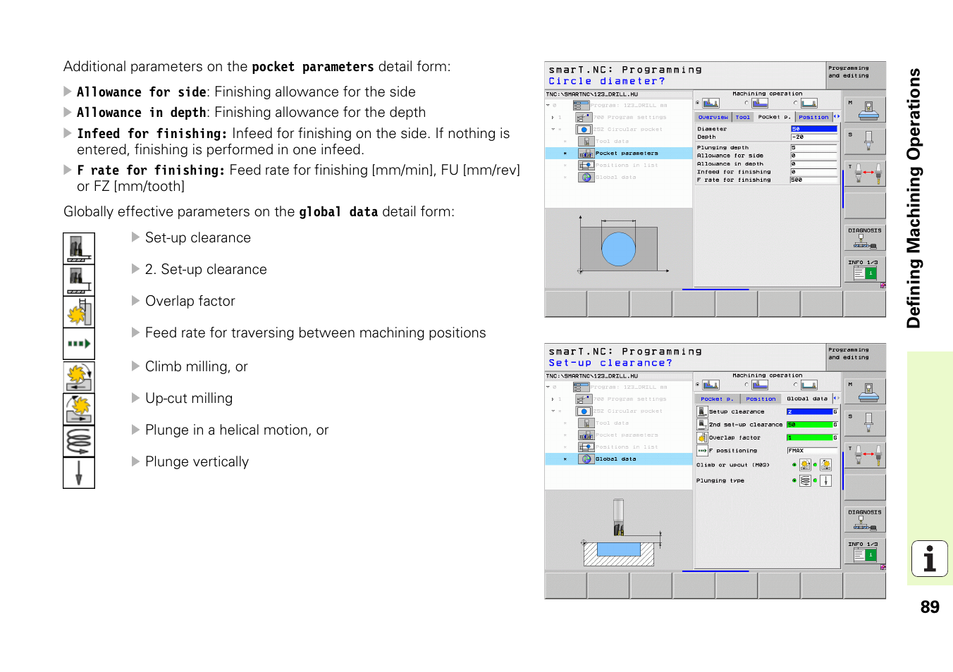 89 definin g machining operations | HEIDENHAIN iTNC 530 (340 49x-05) Pilot User Manual | Page 89 / 213