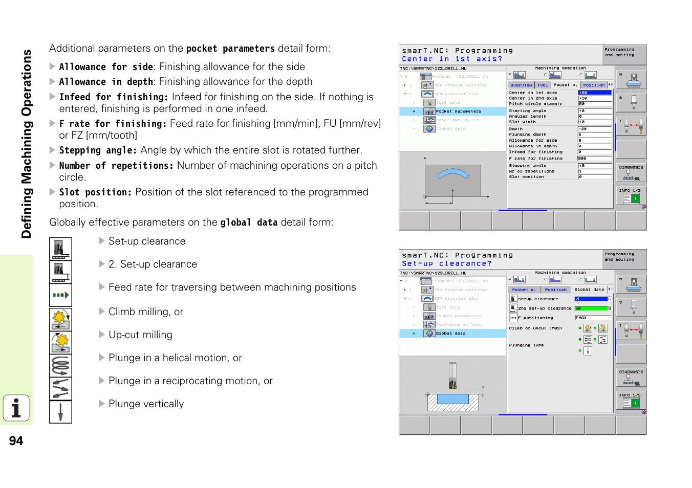 94 definin g machining operations | HEIDENHAIN iTNC 530 (340 49x-05) Pilot User Manual | Page 94 / 213