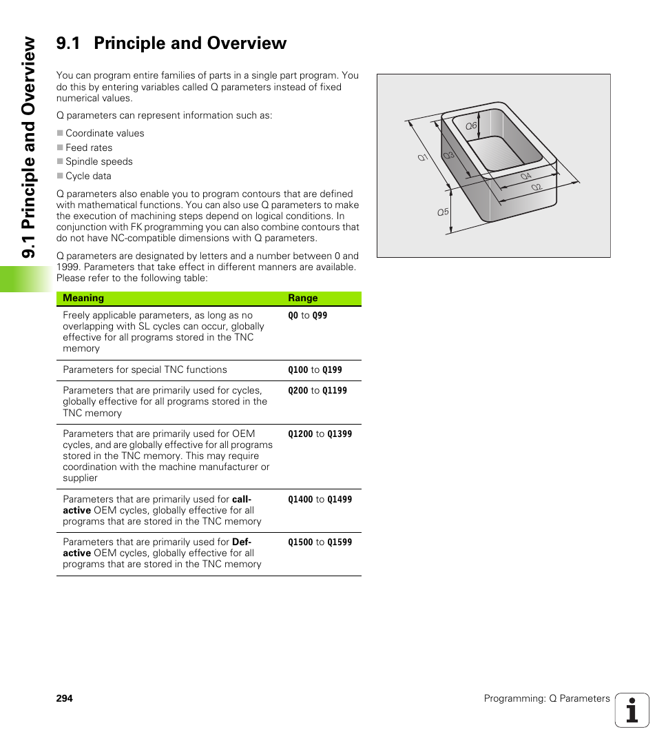 1 principle and overview | HEIDENHAIN iTNC 530 (340 49x-06) User Manual | Page 294 / 713