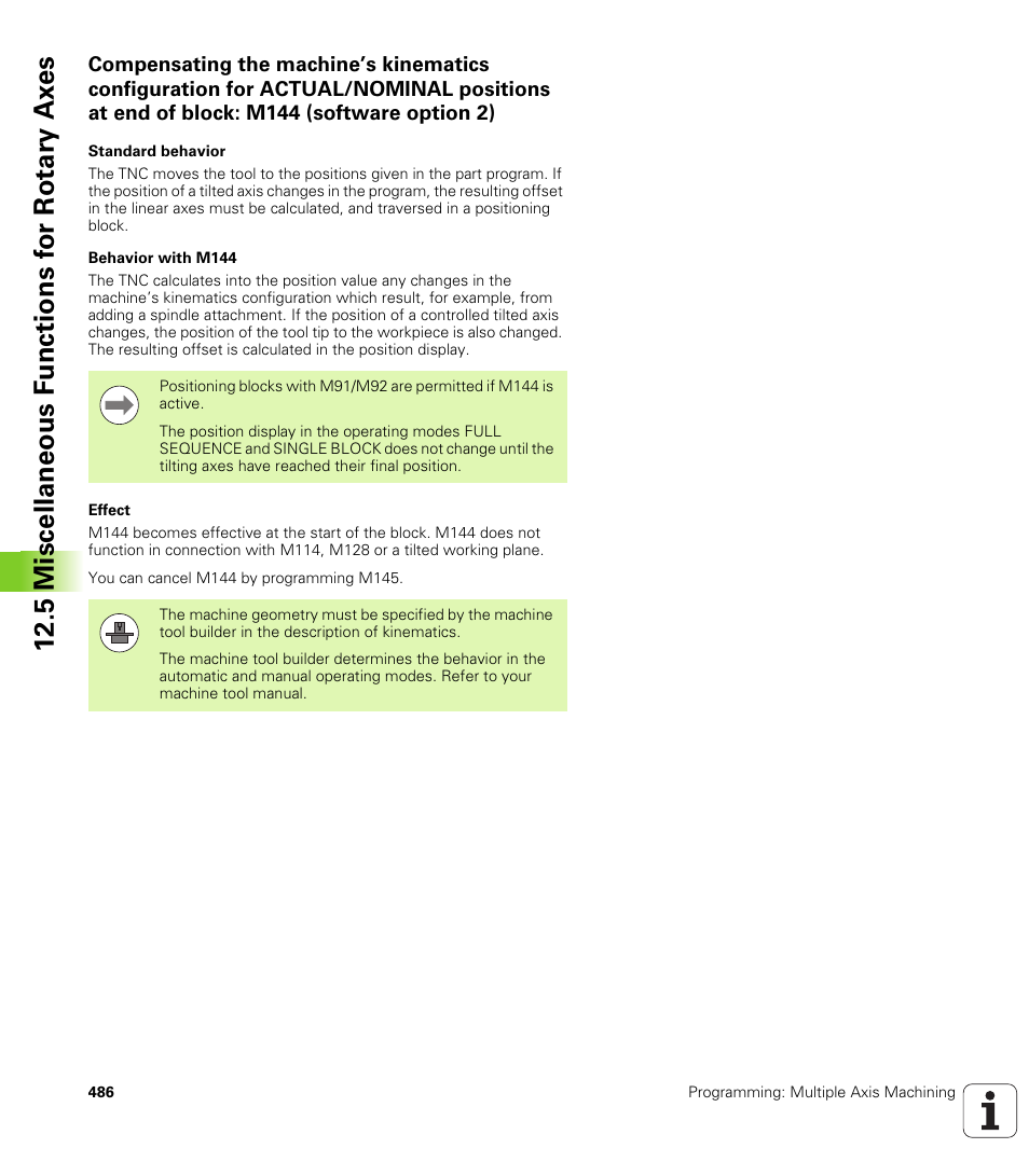 HEIDENHAIN iTNC 530 (340 49x-06) User Manual | Page 486 / 713
