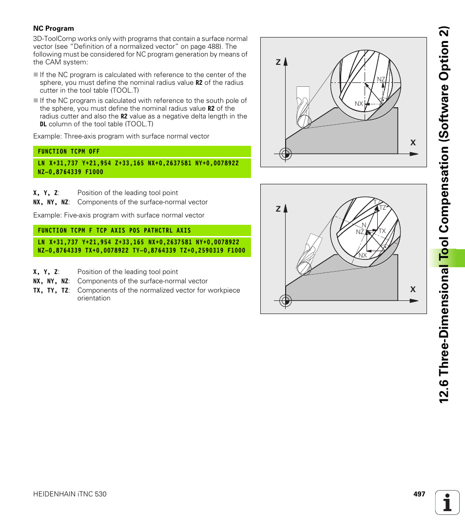 HEIDENHAIN iTNC 530 (340 49x-06) User Manual | Page 497 / 713