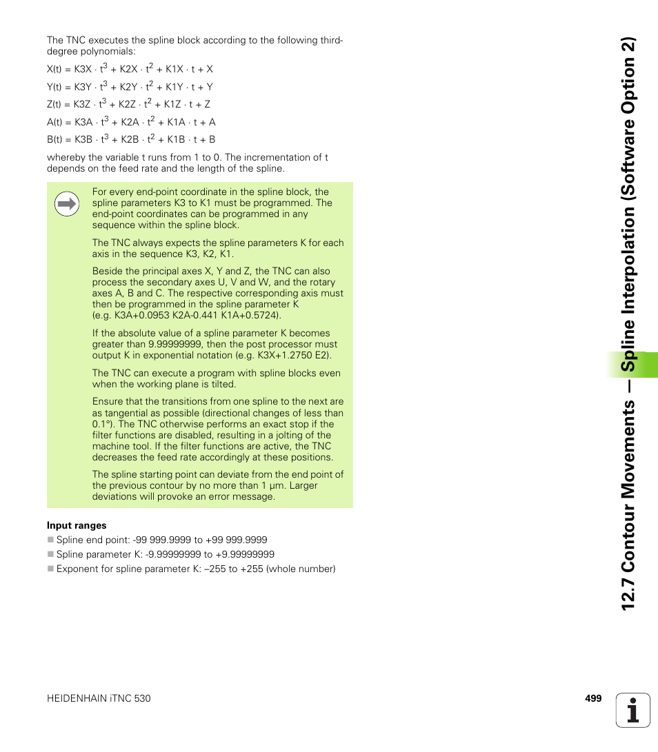 HEIDENHAIN iTNC 530 (340 49x-06) User Manual | Page 499 / 713