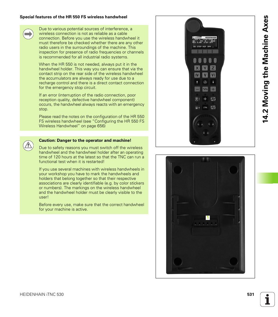 2 mo ving the mac h ine ax es | HEIDENHAIN iTNC 530 (340 49x-06) User Manual | Page 531 / 713