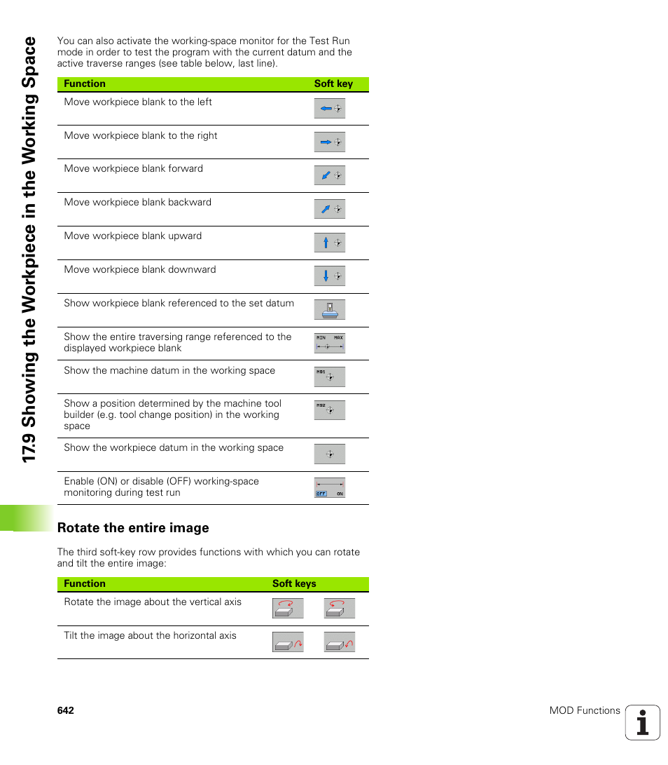 Rotate the entire image | HEIDENHAIN iTNC 530 (340 49x-06) User Manual | Page 642 / 713