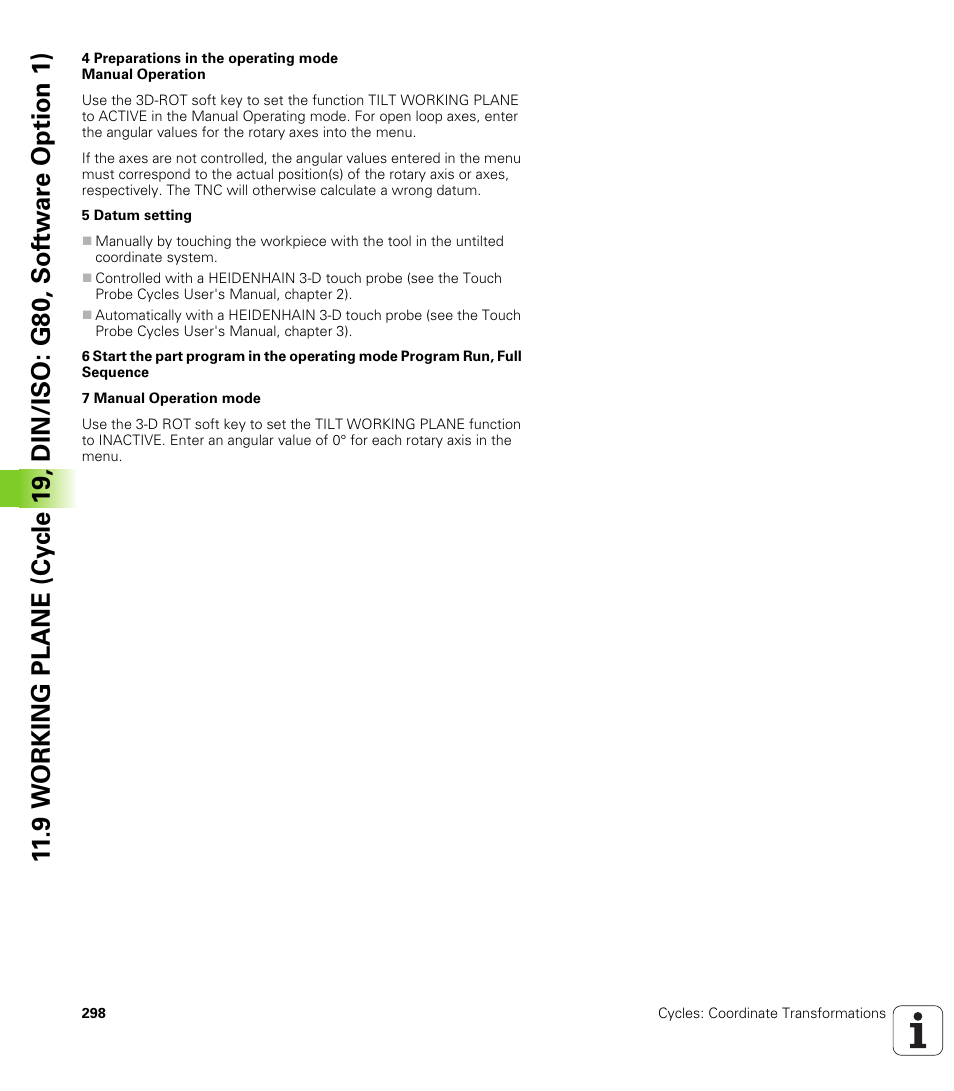 HEIDENHAIN iTNC 530 (340 49x-06) Cycle programming User Manual | Page 298 / 513